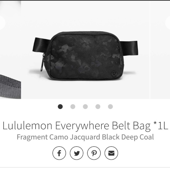 lululemon athletica Accessories - 🖤Lululemon Everywhere Belt Bag *1L Fragmented Camo🖤